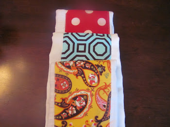 Colorful Burp Cloths