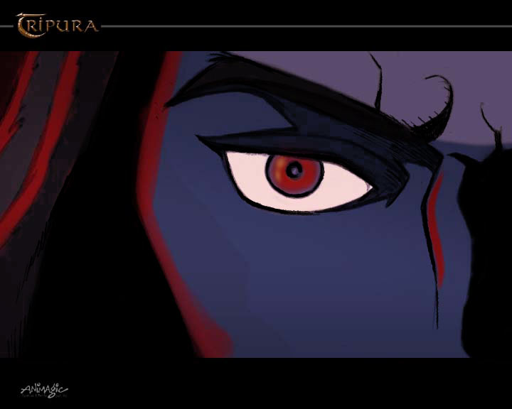 Cartoon Shiva