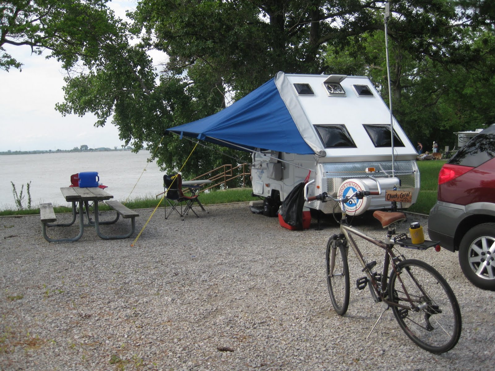 McCullough's Blog Camping at Carlyle Lake. Boulder, Illinois