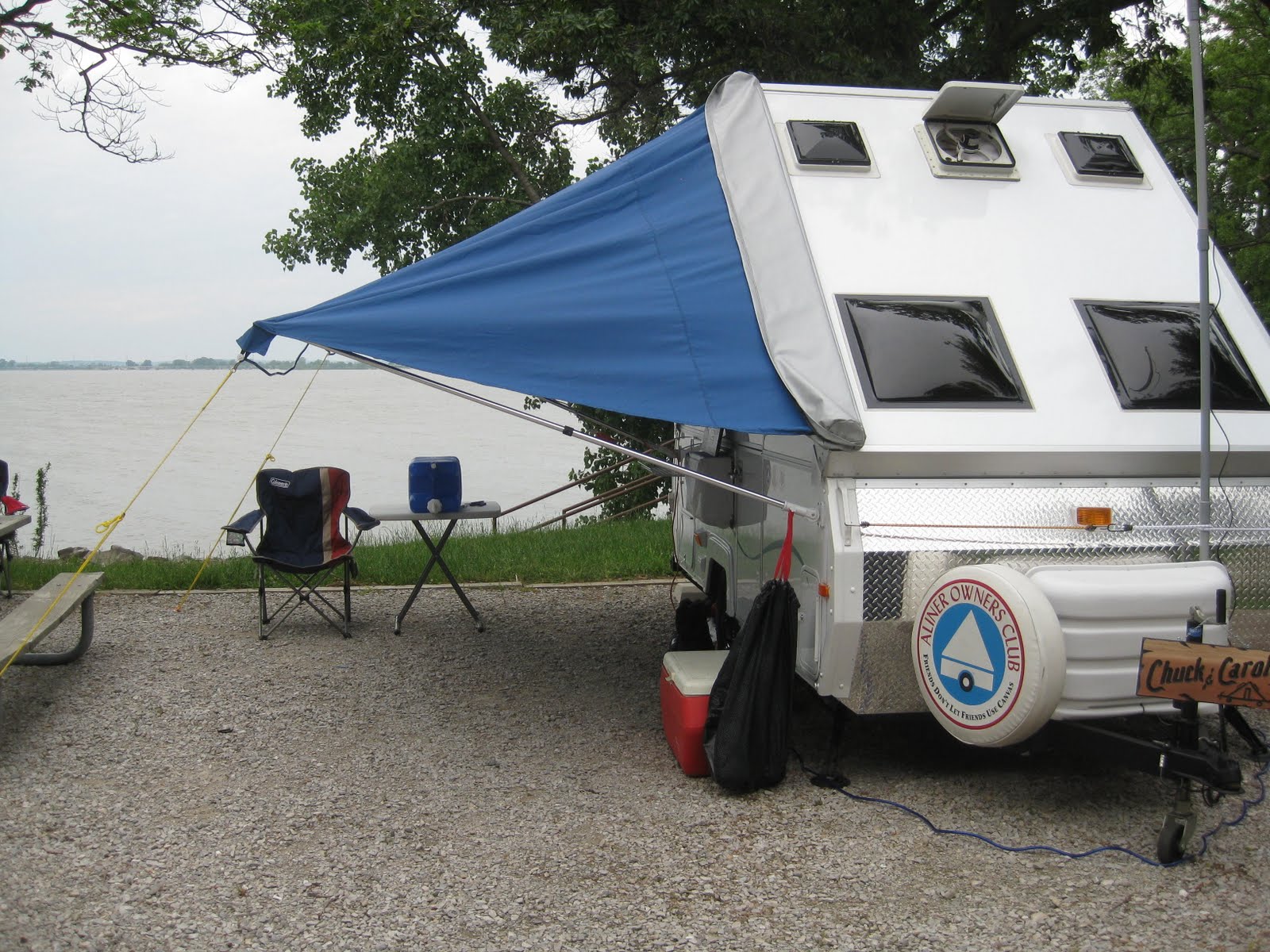 McCullough's Blog Camping at Carlyle Lake. Boulder, Illinois