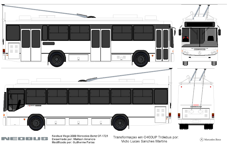 Neobus Mega Evolution MB O400UP Trólebus