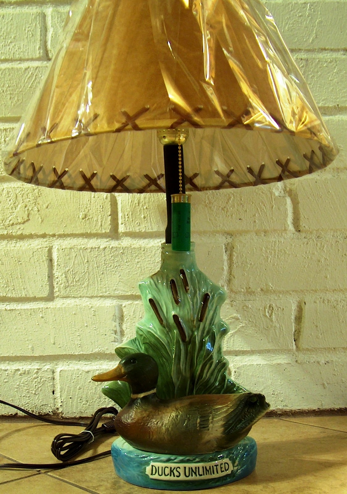 Alb's Lamps Working on a Fishing Pole Lamp