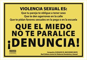NO A LA  VIOLENCIA  SEXUAL
