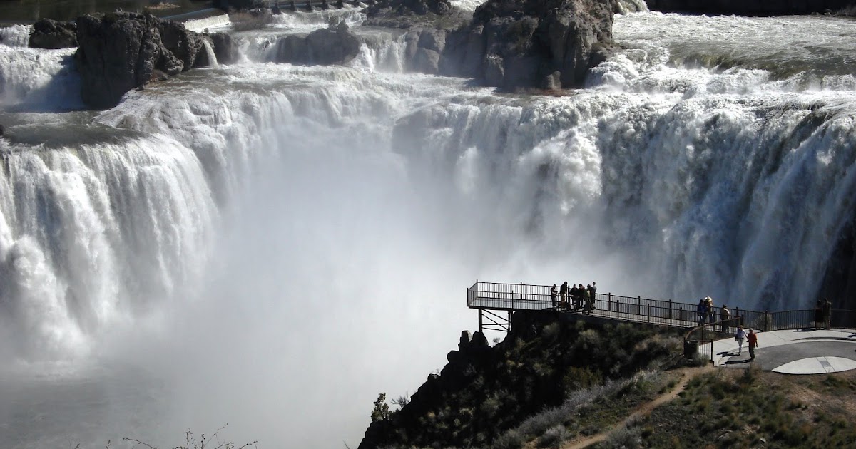 Russell Travel Adventures Shoshone Falls In Twin Falls, ID & Niagara Springs In Wendell, ID