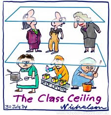 The glass ceiling in the