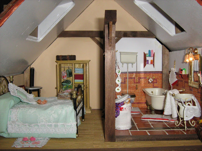 dormitorio y baño