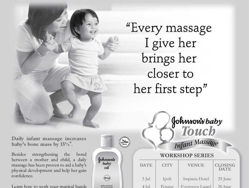 penguinstop Johnson's baby Touch Infant Massage