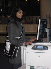 Ms. Mehta at the Cyber Cafe