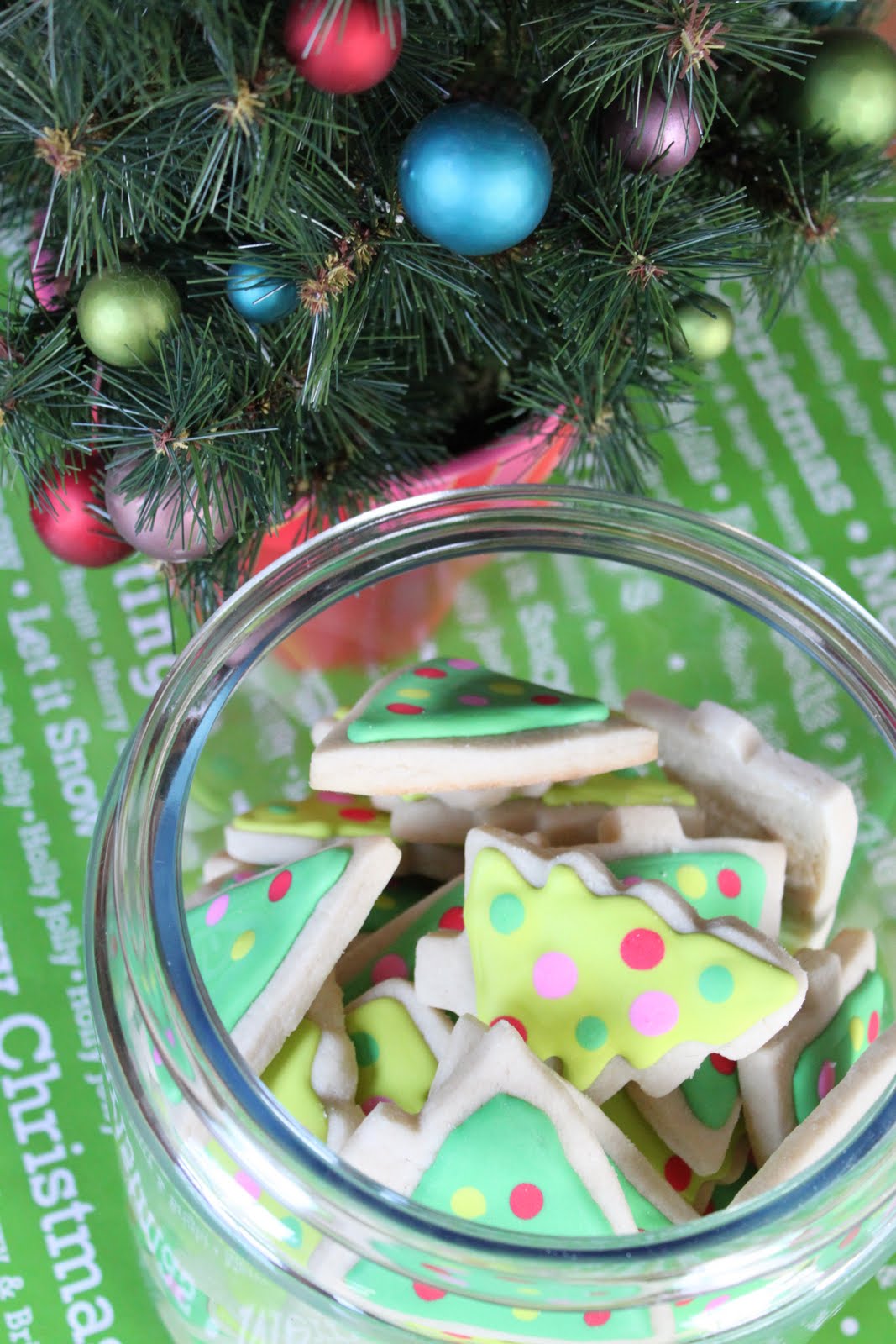 Crave. Indulge. Satisfy.: Christmas Tree Sugar Cookies