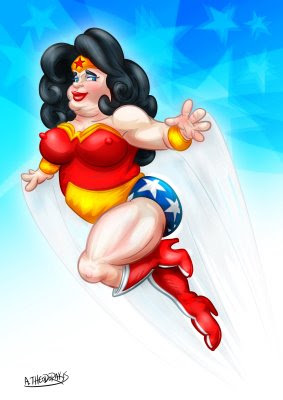 Fat Wonder Woman