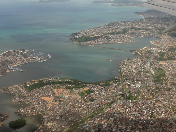 Vista aérea de Fortaleza, Ceará 2010.