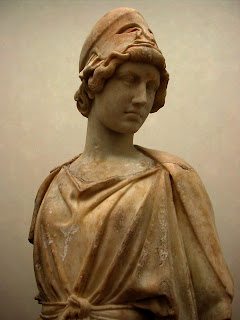 Marble head of Athena: The so-called Athena Medici, Roman, Mid-Imperial,  Antonine period