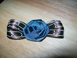 Blue Rose Clip