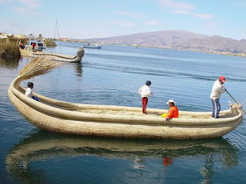 Medios de tansporte del Lago Titicaca