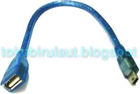 kabel konektor mini usb 5 pin to port usb flashdisk v2 0 kabel konektor mini usb 5 pin to port usb flashdisk v2 0
