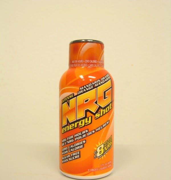 What I Drink At Work Mandarin Orange NRG Energy Shot Review