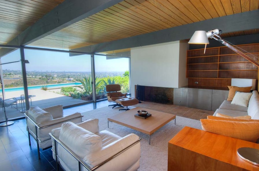 oc modern homes Richard Neutra "The Troxell House" for sale in Pacific