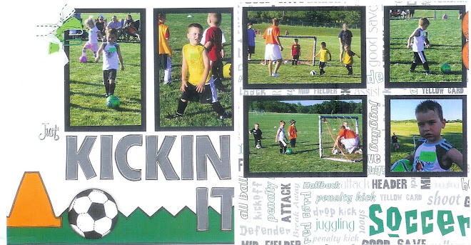 Kickin It (Soccer) - Designed By Jessica Swan