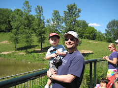 G and Daddy at the Zoo for Daddy's Birthday!