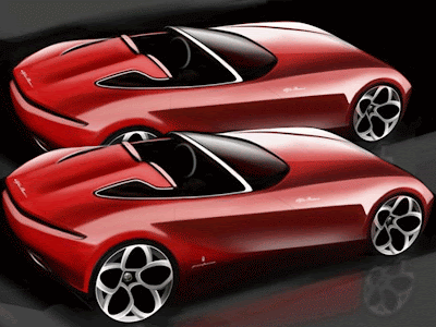 2010 Pininfarina Alfa Romeo Sports Car Spider Concept