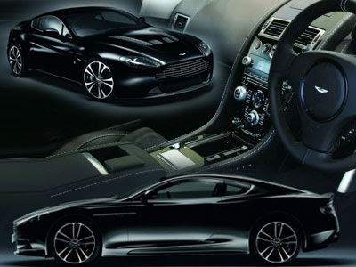 Aston Martin V12 Vantage Black. 2010 V12 Vantage Carbon Black