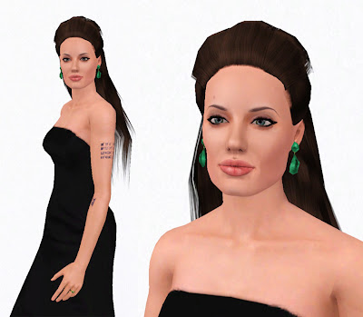 Sims 2 Angelina Jolie