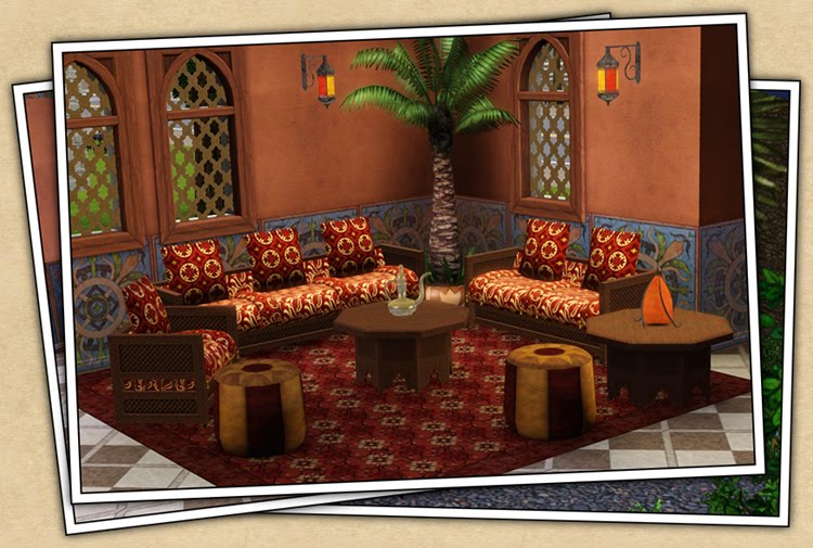 Kitchen Design Gallery: moroccan living room design