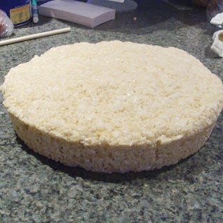 Rice Krispies Treat Carving