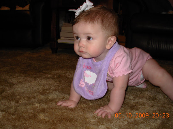 LEAH TRYING TO CRAWL