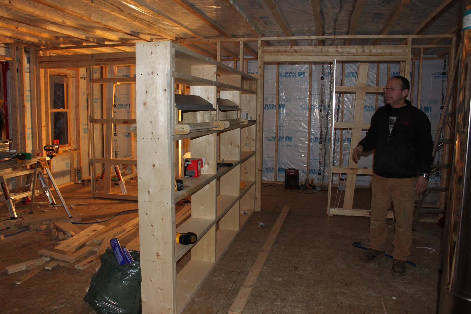 Our Sutton Life Building walls around me