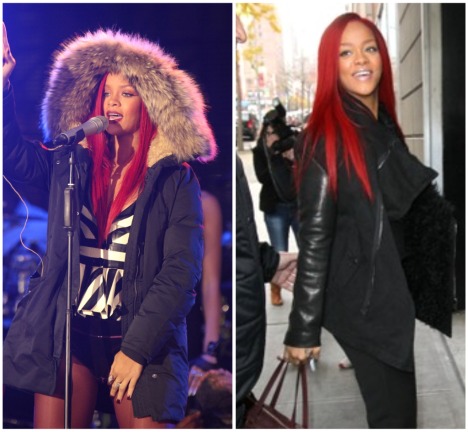 rihanna 2011 red hair. Rihanna+red+hair+2011+