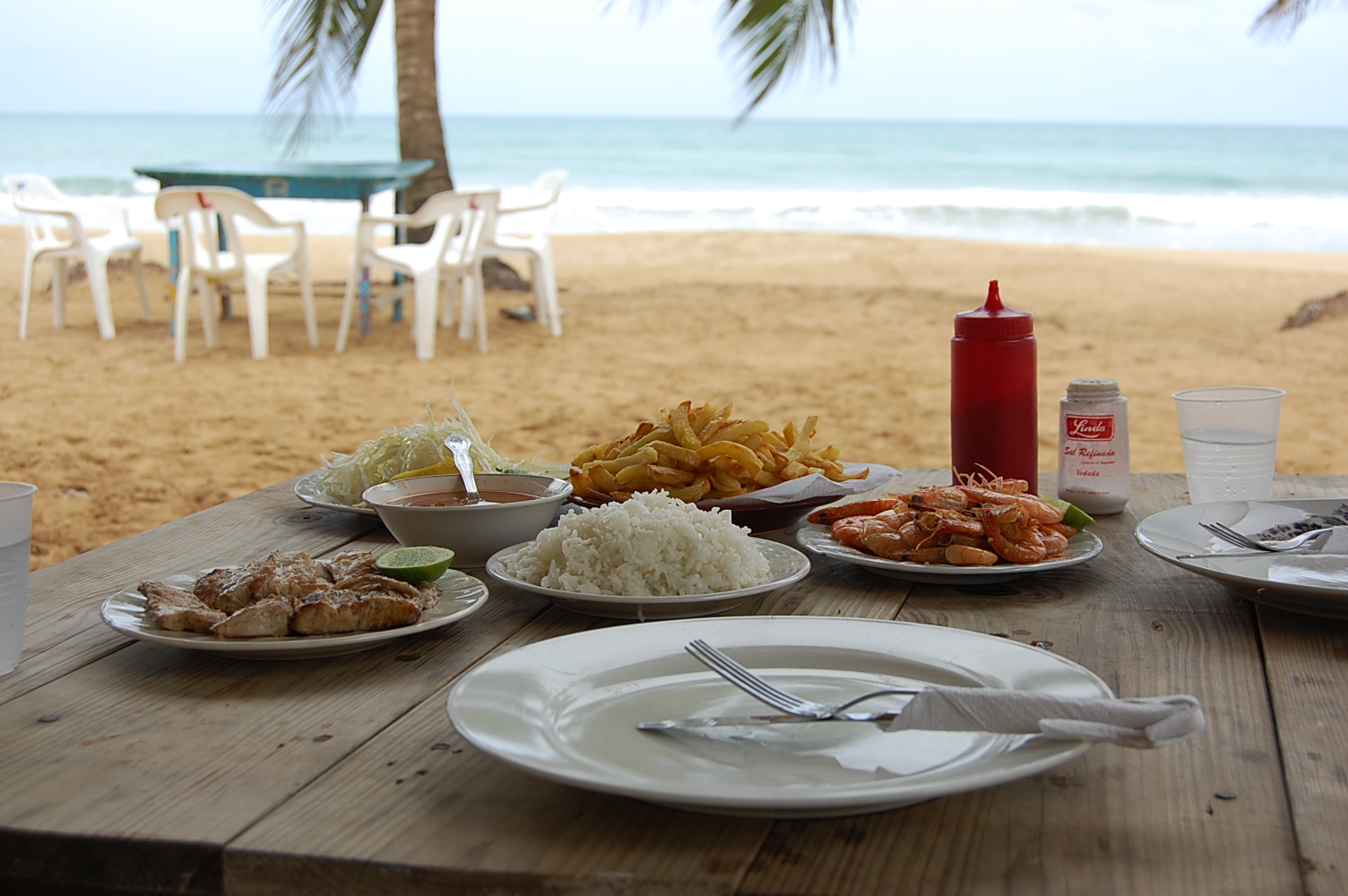 Samana Living Great Food Restaurant Luis, Playa Coson