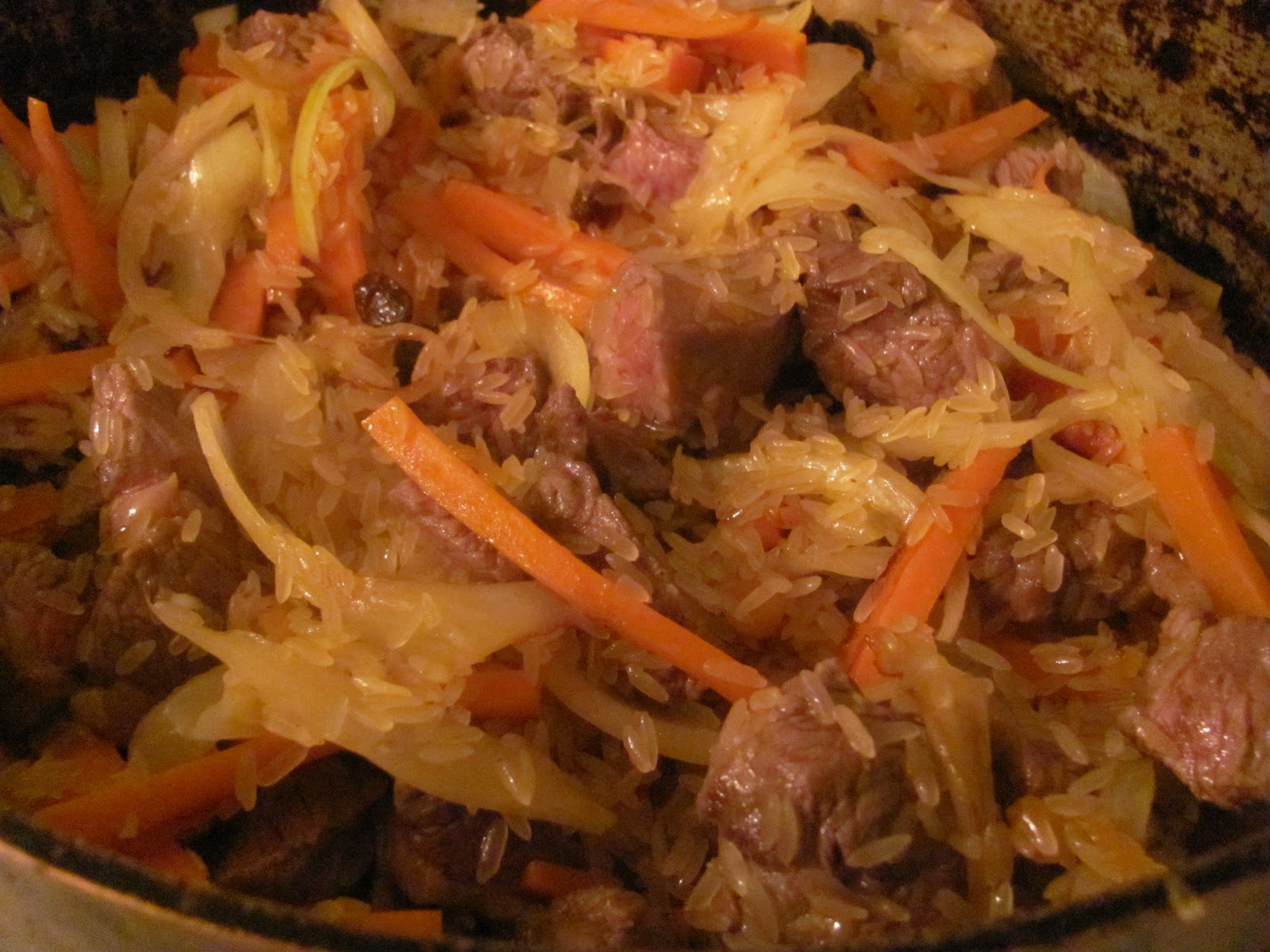 What's Cooking in your World? Day 84! Kazakhstan AlmaAta Plov Lamb Rice Pilaf up. Up Next