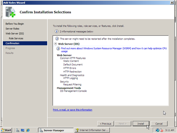 install iis on windows 7 install iis on windows 7