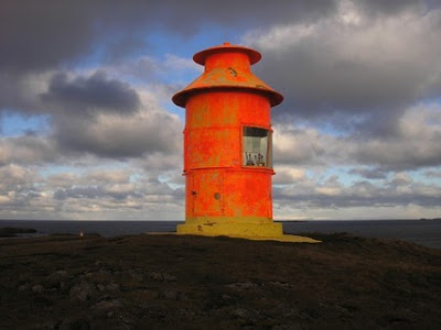 orange lighthouse