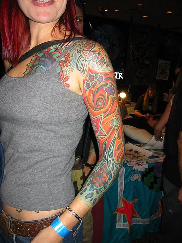 Arm tattoos for girls are ideal as not only do they look great