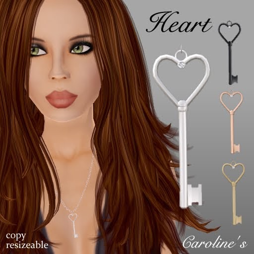 Caroline's (Caroline's) Vintage Key Necklaces