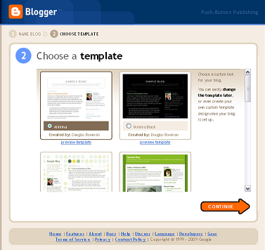 How to Create Your First Blogger Blog