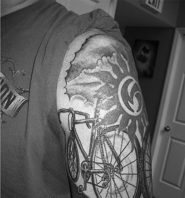 cycling tattoos