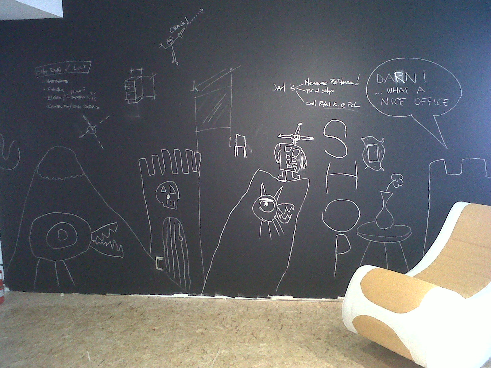 LivedHouseCreations Kids Meet Giant Chalkboard...5 Uses For Giant