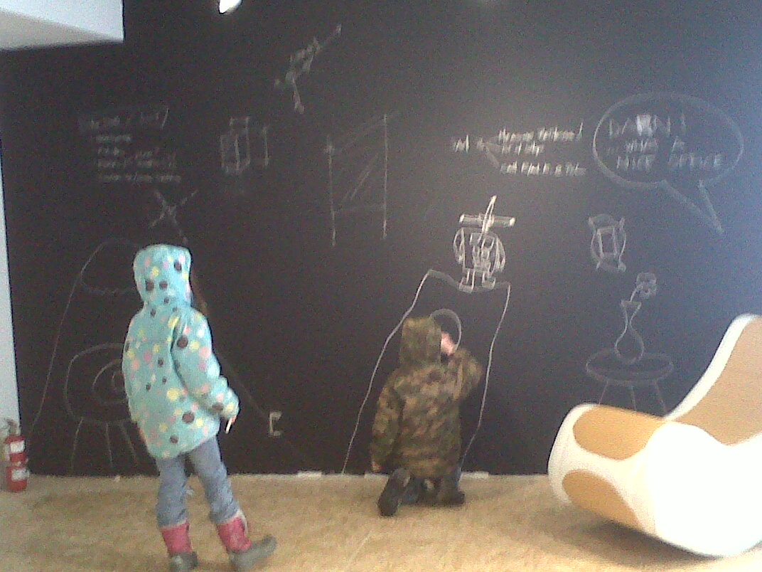 LivedHouseCreations Kids Meet Giant Chalkboard...5 Uses For Giant