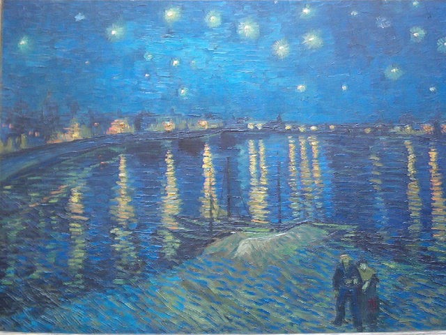 Impressionistic Blue Painting Impressionistic Blue Painting