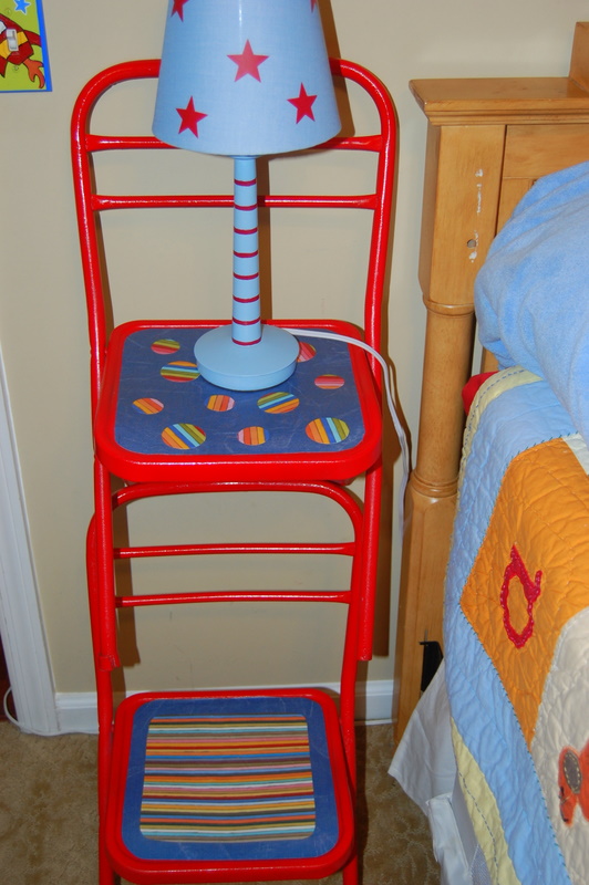 Mandi Shandi's Chair Turned Nightstand...