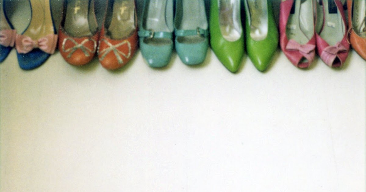 my polaroid blog A Simple Line of Shoes