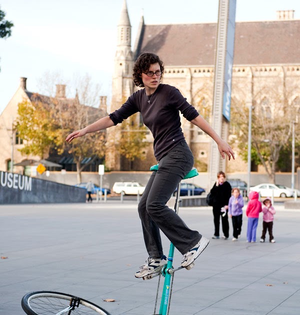 It's All About Light Unicycle hockey...