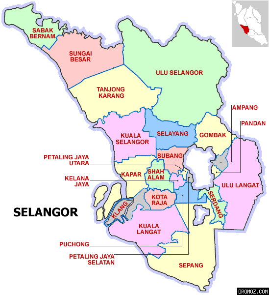 Geoatie: PETA NEGERI SELANGOR