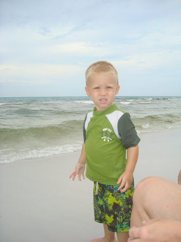 Brady the blonde beach baby!
