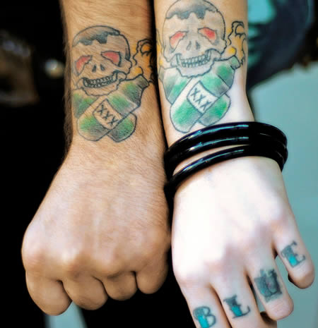 Men's best friend tattoos