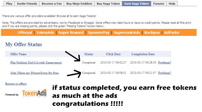 Facebook Games: Get free Up to 700 Token / days (NO PAYPAL)