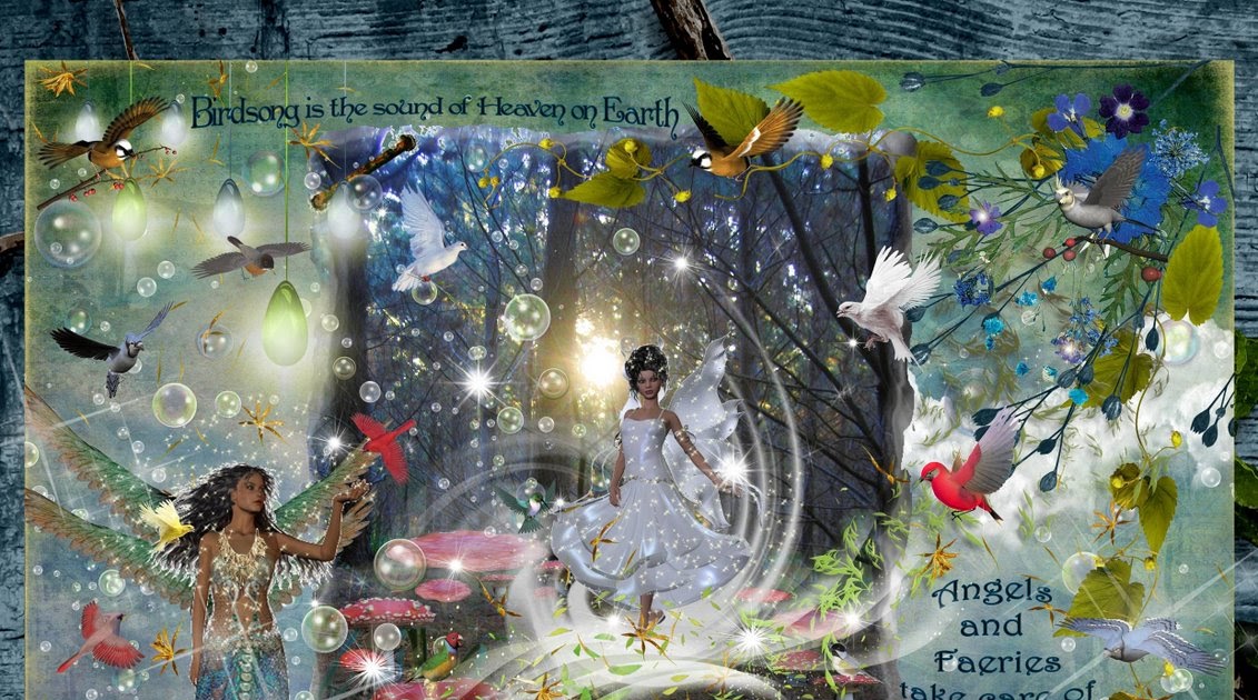 angel blessings ANGELS TAKE CARE OF THE BIRDS